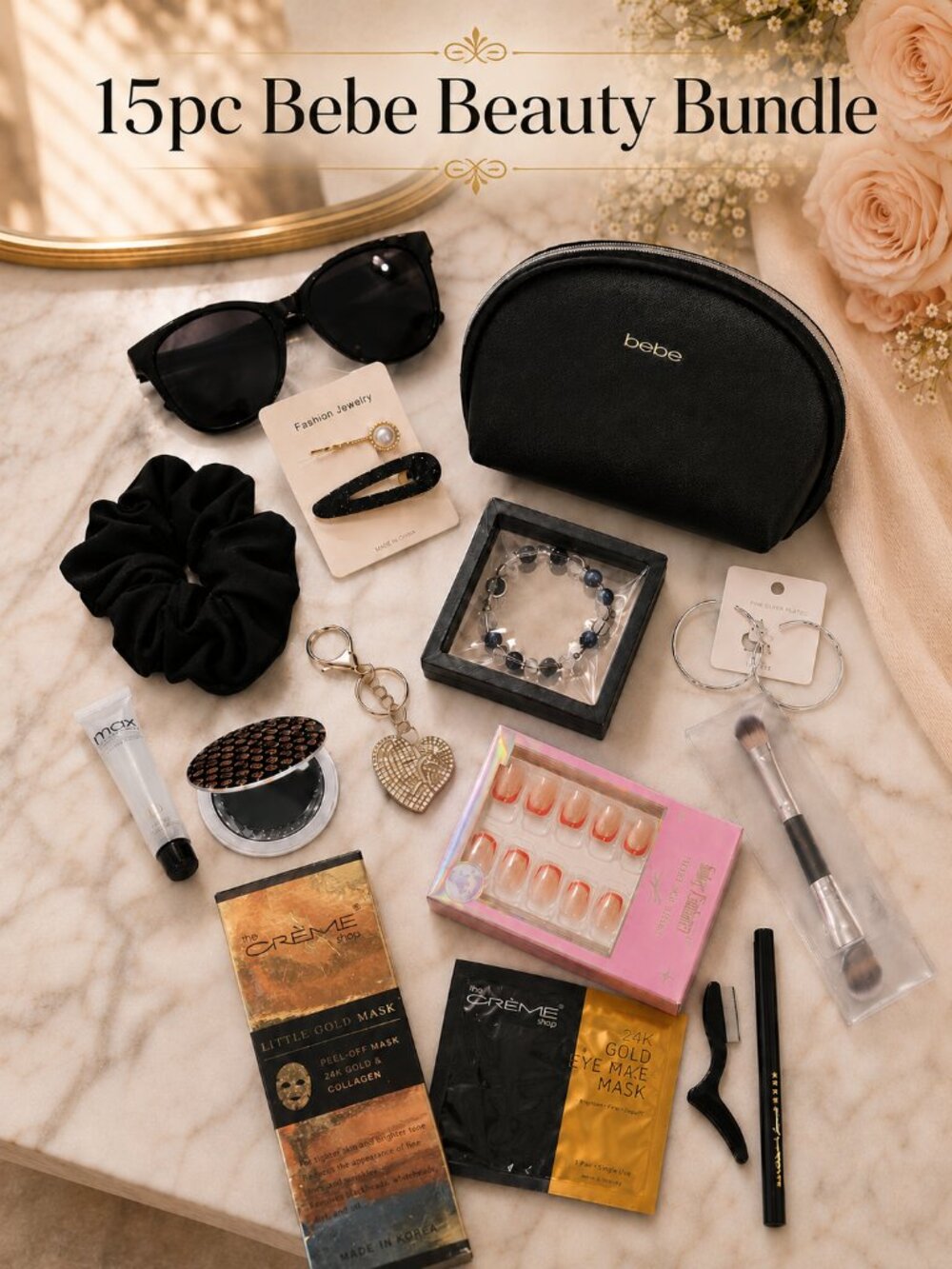 15pc Bebe Beauty Bundle